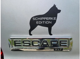 SCHIPPERKE EDITION car badge decal