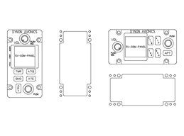 SV COM panel CAD drawing