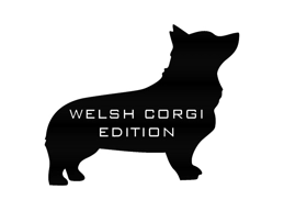 WELSH CORGI EDITION car badge decal