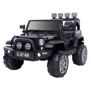 12V Kids Ride On Car Toy Rechargeable Battery 4 mph Remote Control Black US