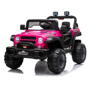 BBH-016 Dual Drive 12V 4.5A.h with 2.4G Remote Control off-road Vehicle Rose Red