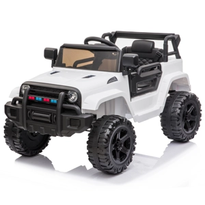 LZ-922 Electric Car Dual Drive 35W*2 Battery 12V4.5AH*1 with 2.4G Remote Control White