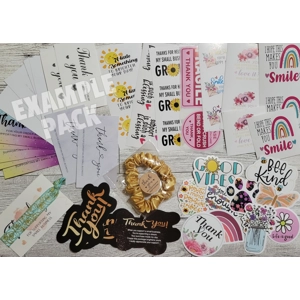 Mystery bag of small business supplies ($6.50+ value)