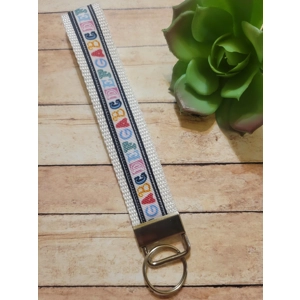 Colorful ABCs on White