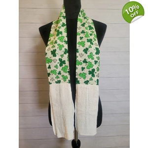 Lucky Clovers Kitchen Scarf / Boa