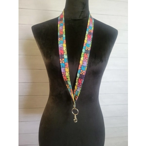 Puzzle Pieces Lanyard