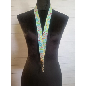 Colorful Leaves Lanyard