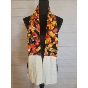 Hot Sauce Bottles Kitchen Scarf / Boa