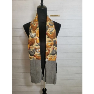 Chicken Kitchen Scarf / Boa