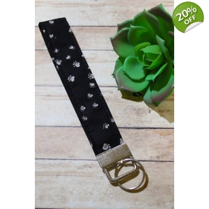 Paw Prints On Black