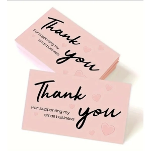 Thank You Cards ( set of 10 )