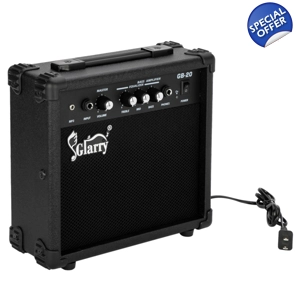 Glarry 20w Electric Bass Practice Amplifier
