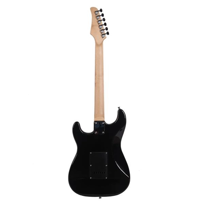 Additional Image for Glarry GST Stylish Electric Guitar Kit with Black Pickguard Black