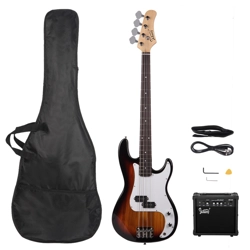 GP Electric Bass Guitar Sunset