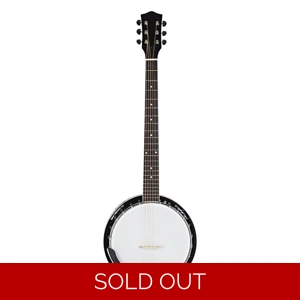 Professional Sapelli Notopleura Wood Alloy 6-string Banjo