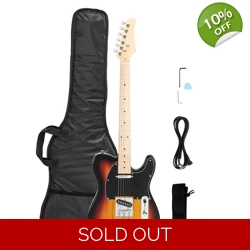 Maple Fingerboard GTL Electric Guitar SS Pickup Sunset Color