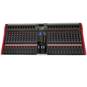 24-Channel Audio Mixing Board for DJ/Live/Studio — Bluetooth + USB, Professional Analog Mixer