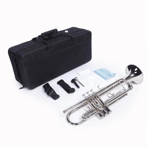 Drop B Adjustable Student Trumpet Set Silver