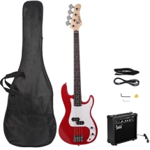 Glarry GP Bass Guitar Kit With 20 Watt Amp
