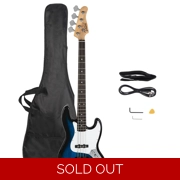 Electric GJazz Bass Guitar Cord Wrench Tool Blue