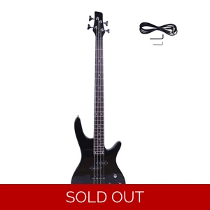 IB Style Bass Guitar Black