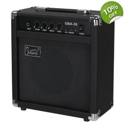 30W GBA-30 Electric Bass Amplifier Black
