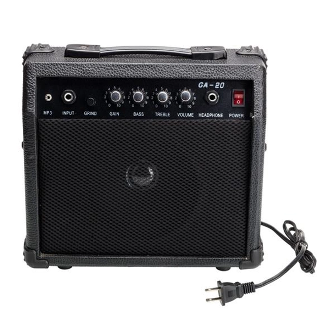 Additional Image for Model 170 Electric Guitar Set with 20 Watt Amp White