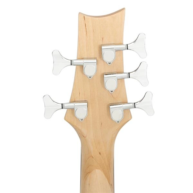 Additional Image for Glarry GIB Electric 5 String Bass Guitar Natural