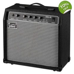Glarry 40W GBA-40 Electric Bass Amplifier Black