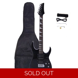 Entry Level 170 Electric Guitar HSH Pickup Black