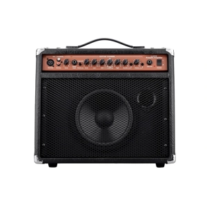 Stage Right by Monoprice 20-Watt 8in Acoustic Guitar Amplifier and PA with 3-band EQ & Built-in Effe