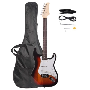 Beginner ST Guitar Set With Rosewood Fingerboard  Sunburst