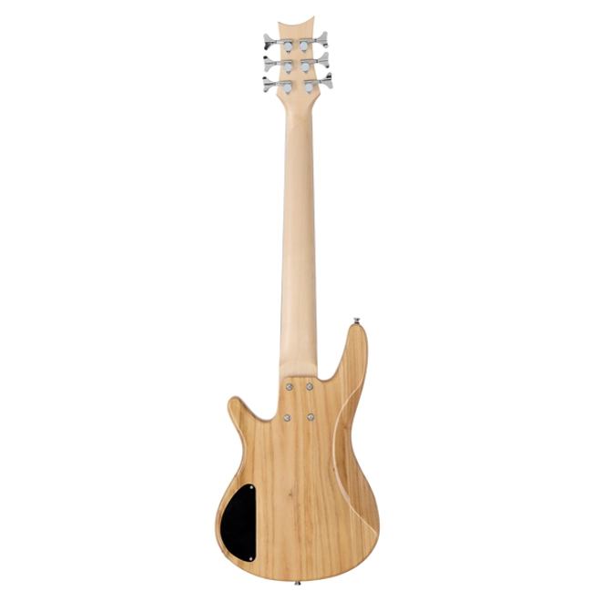 Additional Image for Glarry Full Size GIB 6 String H-H Pickup Electric Bass Guitar