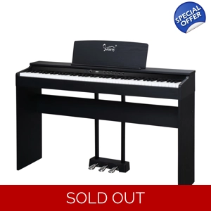 Glarry GDP-105 88 Keys Standard Full Weighted Keyboards Digital Piano