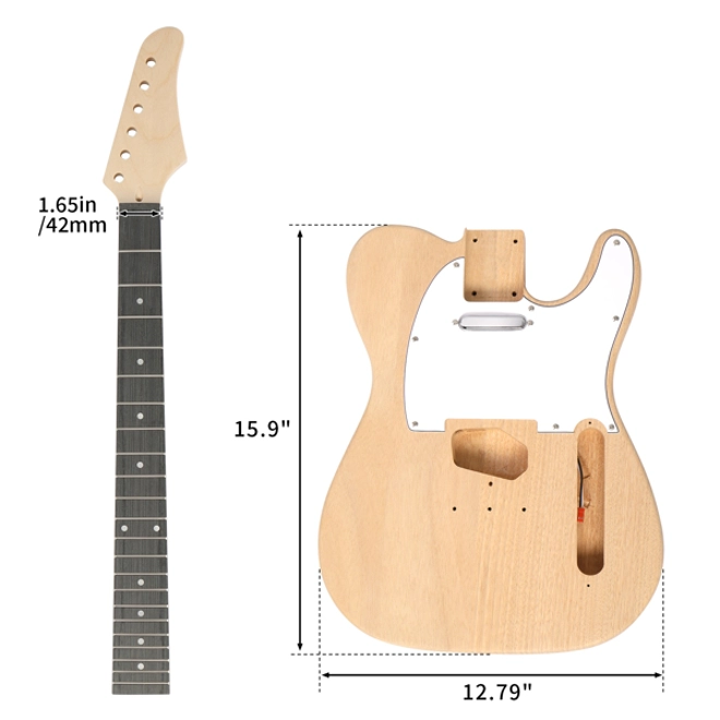 Additional Image for DIY 6 String TL Style Electric Guitar Kit