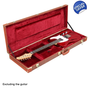 Electric Guitar Square PU Hard Case Fits ST TL