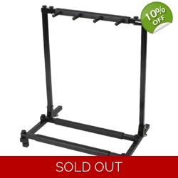 Triple Folding 3 Guitar Holder Rack Stand