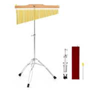 Bar Chimes Single-Row Wind Chime 36-Tone With Tripod Stand