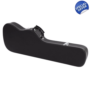ST High Grade Electric Guitar Hard Case Microgroove Flat Surface Straight Flange Black