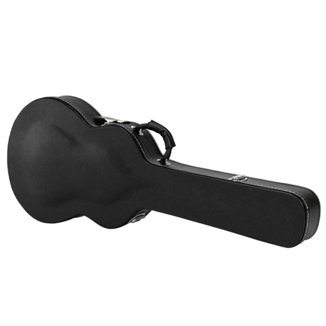 Additional Image for Fine-Grain PU Leather Hard Case for 335 Style Semi-Hollow & Hollowbody Electric Guitar