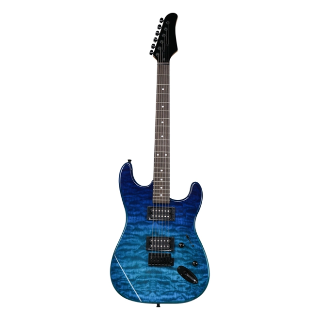 Additional Image for 39in Beginner Electric Guitar H-H Pickups Blue