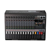 Professional 12-Channel Mixing Console for DJ/Live/Studio — USB Audio, Bluetooth Streaming, 99 DSP E