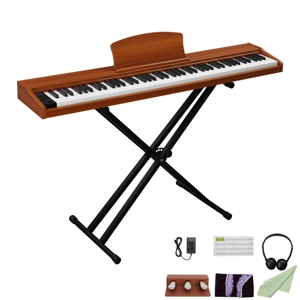 GPP-107 88 Key Full Size Semi-Weighted Standard Keyboard Wooden Digital Piano