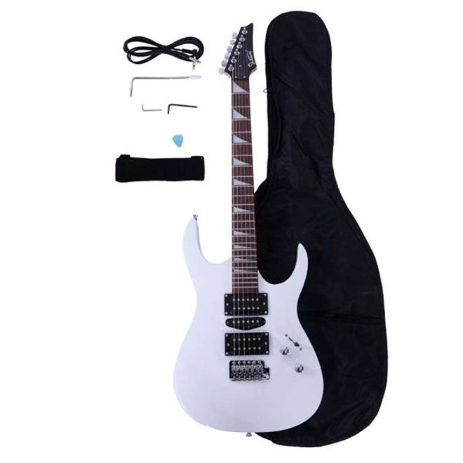 Additional Image for Model 170 Electric Guitar Set with 20 Watt Amp White