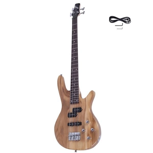 IB Style Electric Bass Guitar Natural