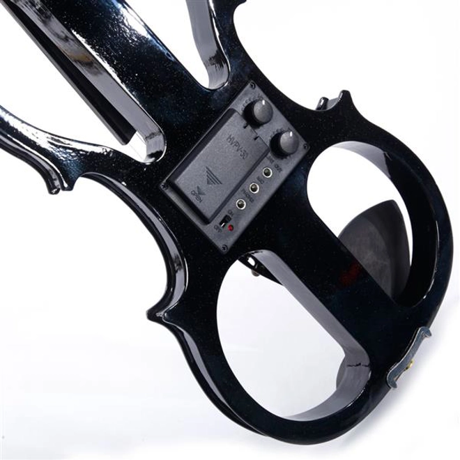 Additional Image for 4/4 Electric Silent Violin Case Bow Rosin Headphone Connecting Line V-0