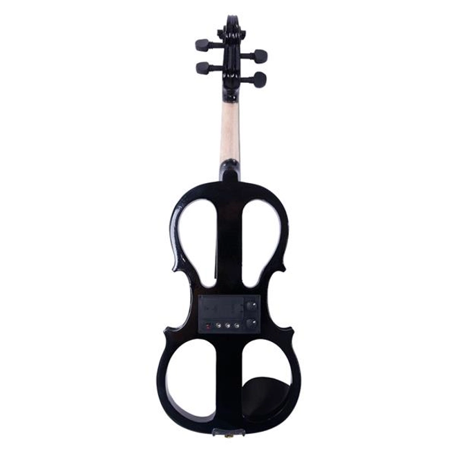 Additional Image for 4/4 Electric Silent Violin Case Bow Rosin Headphone Connecting Line V-0