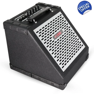 Electric Drum Amplifier 80W Professional Bluetooth Drumming Amp w 8” Speaker w 3 Band EQ