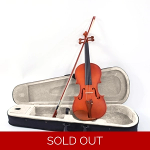 Glarry GV101 4/4 Acoustic Matt Violin With Case Natural