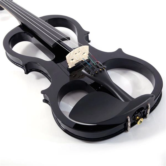 Additional Image for 4/4 Electric Silent Violin Case Bow Rosin Headphone Connecting Line V-0
